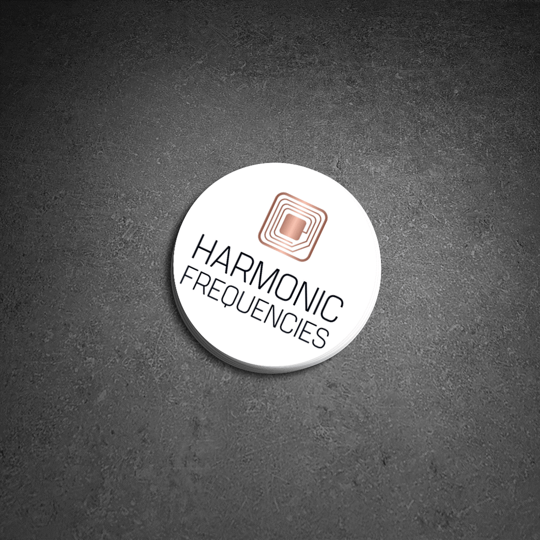 EMF Neutralizing Sticker (White)